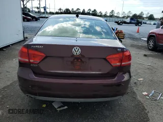 2012 Volkswagen Passat SE with VIN 1VWBH7A32CC066147, listed as a Copart auction lot 50908525 with 0 mi miles and Salvage Title. Bid and sale history available at carsss.com. Image 6.