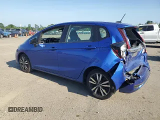 2018 Honda Fit EX with VIN 3HGGK5H82JM714373, listed as a Copart auction lot 62324065 with 75,222 mi miles and Salvage title. Bid and sale history available at DreamBid. Image 2.