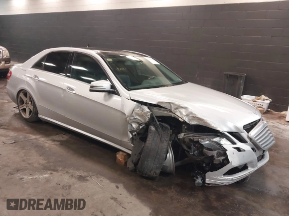 2011 Mercedes-Benz E 550 Luxury with VIN WDDHF9AB6BA338317, listed as a IAAI auction lot 41370286 with 153,041 mi miles and . Bid and sale history available at DreamBid. Image 1.