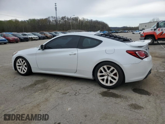 2013 Hyundai Genesis Coupe R-Spec with VIN KMHHT6KD9DU109502, listed as a Copart auction lot 52364895 with 98,387 mi miles and Salvage title. Bid and sale history available at DreamBid. Image 2.