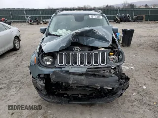 2017 Jeep Renegade Latitude z VIN ZACCJBBB2HPF77395, wystawiony jako Copart lot #46134285 z przebiegiem 104 757 mil mil oraz Szkoda całkowita • Salvage title. Historia ofert i sprzedaży dostępna na DreamBid. Obrazek 5.