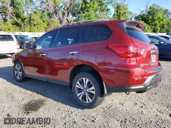 2020 Nissan Pathfinder SV with VIN 5N1DR2BN4LC638424, listed as a Copart auction lot 49483865 with 55,657 mi miles and Non Repairable. Bid and sale history available at carsss.com. Image 2.