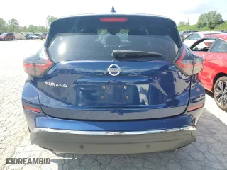 2020 Nissan Murano S with VIN 5N1AZ2AJ0LN122633, listed as a Copart auction lot 53847864 with 62,707 mi miles and Salvage Title. Bid and sale history available at carsss.com. Image 6.