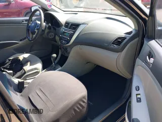 2017 Hyundai Accent SE with VIN KMHCT4AE2HU225056, listed as a IAAI auction lot 41611815 with 93,855 mi miles. Bid and sale history available at carsss.com. Image 5.
