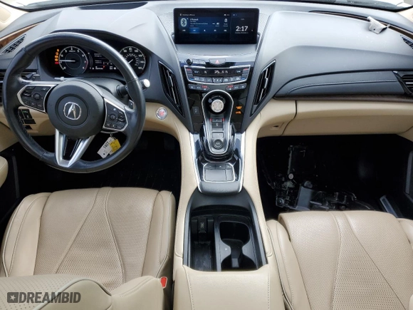 2020 Acura RDX w/Advance Pkg with VIN 5J8TC2H77LL016329, listed as a Copart auction lot 82338034 with 56,757 mi miles and Salvage Title. Bid and sale history available at carsss.com. Image 8.