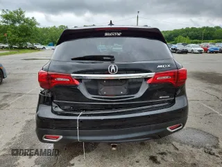 2015 Acura MDX Advance with VIN 5FRYD4H87FB026712, listed as a Copart auction lot 61238365 with 231,620 mi miles and Salvage title. Bid and sale history available at DreamBid. Image 6.