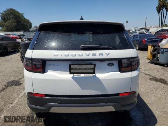2023 Land Rover Discovery Sport S with VIN SALCJ2FX4PH916405, listed as a Copart auction lot 67244354 with 20,812 mi miles and Salvage Title. Bid and sale history available at carsss.com. Image 6.