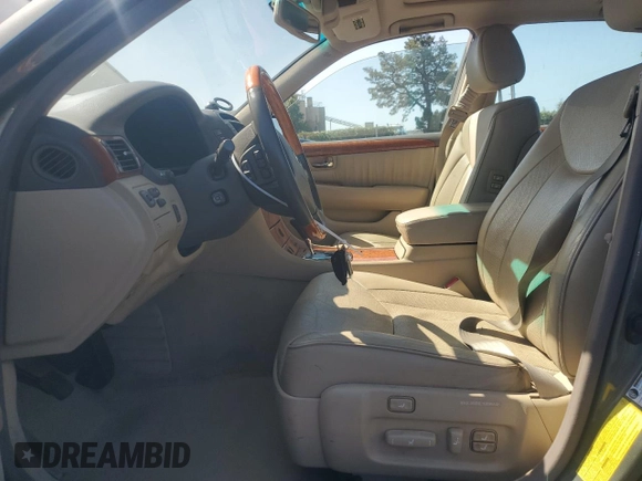 2005 Lexus LS 430 z VIN JTHBN36F555014833, wystawiony jako Copart lot #61096915 z przebiegiem 111 525 mil mil oraz Czysty tytuł • Clean title. Historia ofert i sprzedaży dostępna na DreamBid. Obrazek 7.