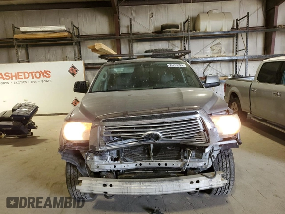 2010 Toyota Tundra 4WD Truck LTD with VIN 5TFBW5F11AX143861, listed as a Copart auction lot 73139324 with 307,545 mi miles and Salvage Title. Bid and sale history available at carsss.com. Image 5.