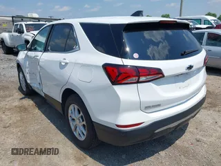 2024 Chevrolet Equinox LT z VIN 3GNAXUEG9RL100196, wystawiony jako IAAI lot #42479969 z przebiegiem 23 585 mil mil oraz . Historia ofert i sprzedaży dostępna na DreamBid. Obrazek 3.