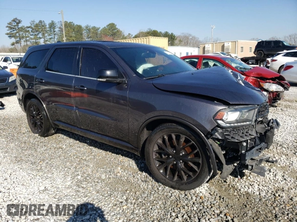 2016 Dodge Durango R/T with VIN 1C4SDJCT9GC485112, listed as a Copart auction lot 48109645 with 92,254 mi miles and Salvage title. Bid and sale history available at DreamBid. Image 4.