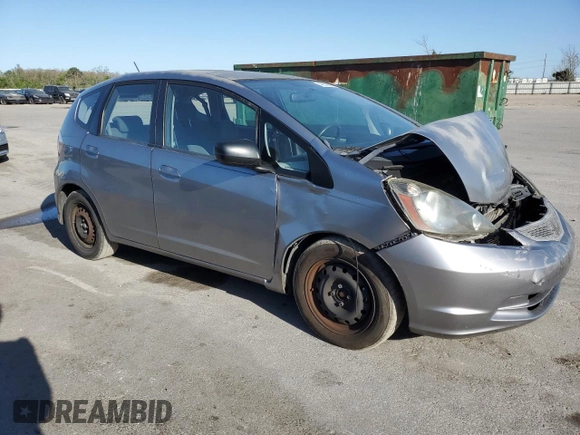2010 Honda Fit with VIN JHMGE8H21AS012909, listed as a Copart auction lot 49236255 with 148,920 mi miles and Salvage Title. Bid and sale history available at carsss.com. Image 4.