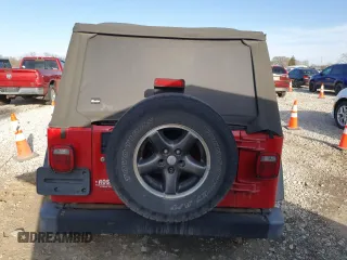 2004 Jeep Wrangler X z VIN 1J4FA39S84P736382, wystawiony jako Copart lot #49553815 z przebiegiem 162 751 mil mil oraz Czysty tytuł • Clean title. Historia ofert i sprzedaży dostępna na DreamBid. Obrazek 6.