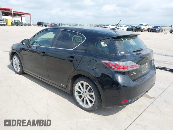 2011 Lexus CT 200h with VIN JTHKD5BH7B2004369, listed as a IAAI auction lot 42163533 with 84,718 mi miles and . Bid and sale history available at DreamBid. Image 3.