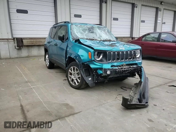 2021 Jeep Renegade Sport with VIN ZACNJDAB6MPM32261, listed as a Copart auction lot 85943614 with 85,212 mi miles and Non repairable. Bid and sale history available at DreamBid. Image 12.