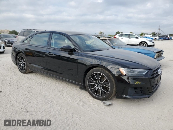 2020 Audi A8 z VIN WAU8EAF84LN004211, wystawiony jako Copart lot #53280765 z przebiegiem 66 930 mil mil oraz Szkoda całkowita • Salvage title. Historia ofert i sprzedaży dostępna na DreamBid. Obrazek 4.