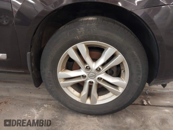 2013 Nissan Rogue S with VIN JN8AS5MV0DW659608, listed as a IAAI auction lot 42002510 with 124,353 mi miles and . Bid and sale history available at DreamBid. Image 12.