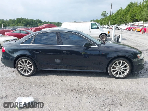 2014 Audi A4 Premium Plus with VIN WAUFFAFL0EN029084, listed as a IAAI auction lot 42644601 with 128,551 mi miles and . Bid and sale history available at DreamBid. Image 14.