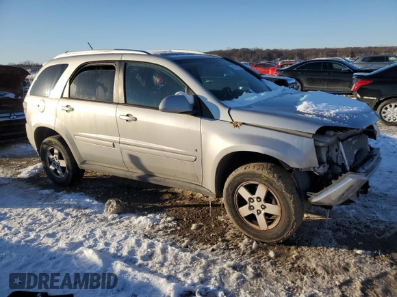 2007 Chevrolet Equinox LT with VIN 2CNDL73F276244246, listed as a Copart auction lot 44781075 with 127,791 mi miles and Salvage Title. Bid and sale history available at carsss.com. Image 4.