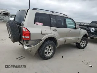 2003 Mitsubishi Montero LTD with VIN JA4NW51S63J019484, listed as a Copart auction lot 86089024 with 0 mi miles and Salvage Title. Bid and sale history available at carsss.com. Image 3.
