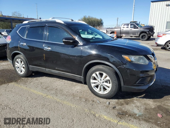 2014 Nissan Rogue SV with VIN 5N1AT2MT2EC789538, listed as a Copart auction lot 48082485 with 118,324 mi miles and Salvage Title. Bid and sale history available at carsss.com. Image 4.