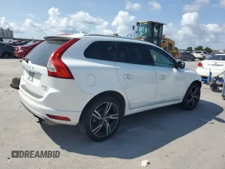 2017 Volvo XC60 R-Design with VIN YV449MRS4H2038508, listed as a Copart auction lot 59623895 with 72,194 mi miles and Salvage title. Bid and sale history available at DreamBid. Image 3.