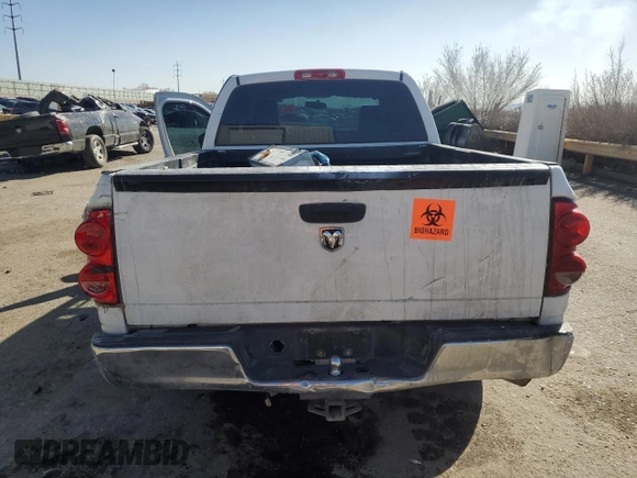 2007 Dodge 1500 ST with VIN 1D7HA18K07J504795, listed as a Copart auction lot 47355155 with 228,868 mi miles and Salvage Title. Bid and sale history available at DreamBid. Image 6.