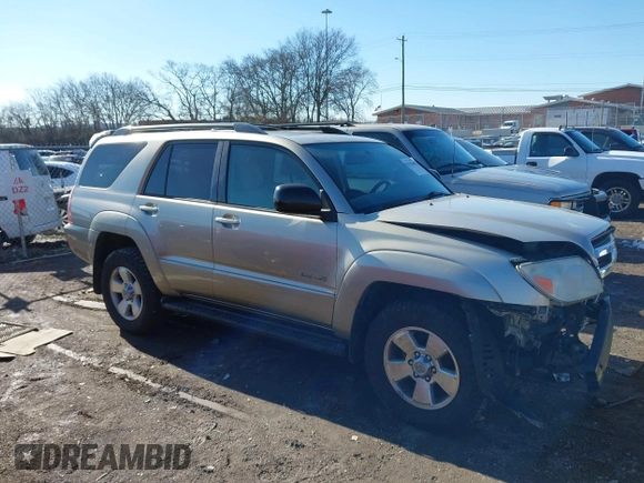 2005 Toyota 4Runner SR5 with VIN JTEBT14R050051404, listed as a IAAI auction lot 41333648 with 413,375 mi miles and . Bid and sale history available at DreamBid. Image 14.