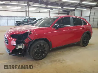 2023 Honda HR-V Sport with VIN 3CZRZ1H58PM731036, listed as a Copart auction lot 48746845 with 24,125 mi miles and Salvage Title. Bid and sale history available at carsss.com. Image 1.