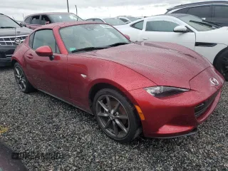 2018 Mazda MX-5 Miata RF Grand Touring with VIN JM1NDAM76J0204004, listed as a Copart auction lot 73985134 with 0 mi miles and Non Repairable. Bid and sale history available at carsss.com. Image 4.