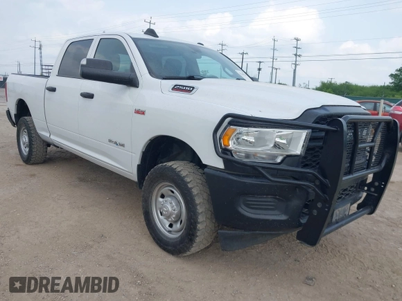 2022 Ram 2500 Tradesman with VIN 3C6UR5CJ6NG130982, listed as a IAAI auction lot 42146236 with 123,114 mi miles. Bid and sale history available at carsss.com. Image 1.