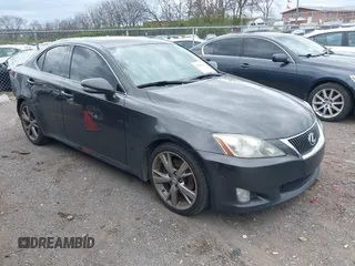 2010 Lexus IS 250 with VIN JTHBF5C24A5110148, listed as a IAAI auction lot 41800161 with 251,127 mi miles. Bid and sale history available at carsss.com. Image 1.