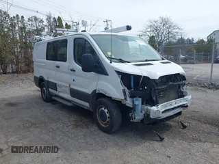 2016 Ford Transit Cargo with VIN 1FTYR1ZM2GKA03369, listed as a IAAI auction lot 41799920 with 140,123 mi miles. Bid and sale history available at carsss.com. Image 1.