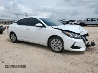 2022 Nissan Sentra S z VIN 3N1AB8BVXNY239593, wystawiony jako Copart lot #59677735 z przebiegiem 48 818 mil mil oraz Szkoda całkowita • Salvage title. Historia ofert i sprzedaży dostępna na DreamBid. Obrazek 4.
