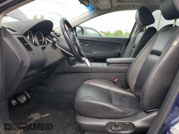 2011 Mazda CX-9 Touring with VIN JM3TB3CA0B0310947, listed as a Copart auction lot 57469525 with 110,443 mi miles and Salvage title. Bid and sale history available at DreamBid. Image 7.