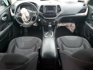 2015 Jeep Cherokee Latitude with VIN 1C4PJLCB9FW560566, listed as a Copart auction lot 51741275 with Not Provided miles and Salvage Title. Bid and sale history available at DreamBid. Image 8.