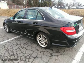 2014 Mercedes-Benz C-Class C 300 Sport with VIN WDDGF8AB6ER321318, listed as a IAAI auction lot 41542545 with 109,829 mi miles. Bid and sale history available at carsss.com. Image 3.