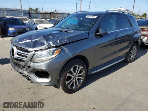2018 Mercedes-Benz GLE 350 z VIN 4JGDA5JB2JB042375, wystawiony jako Copart lot #66132595 z przebiegiem 64 269 mil mil oraz Szkoda całkowita • Salvage title. Historia ofert i sprzedaży dostępna na DreamBid. Obrazek 1.