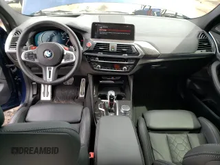 2020 BMW X4 M Competition z VIN 5YMUJ0C08L9C42121, wystawiony jako Copart lot #52499963 z przebiegiem 20 984 mil mil oraz . Historia ofert i sprzedaży dostępna na DreamBid. Obrazek 8.