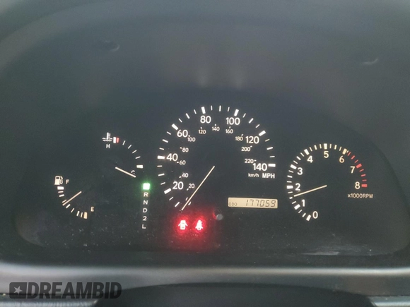 2001 Lexus RX 300 with VIN JTJHF10U310213467, listed as a Copart auction lot 83405024 with 177,059 mi miles and Salvage Title. Bid and sale history available at carsss.com. Image 9.