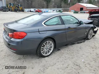 2015 BMW 4 Series 428i xDrive z VIN WBA3N9C55FK246501, wystawiony jako Copart lot #50233985 z przebiegiem 139 234 mil mil oraz Czysty tytuł • Clean title. Historia ofert i sprzedaży dostępna na DreamBid. Obrazek 3.