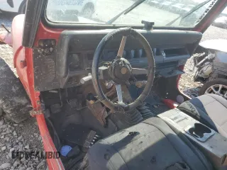 1995 Jeep Wrangler S with VIN 1J4FY19P1SP231891, listed as a Copart auction lot 69304234 with 0 mi miles and Salvage Title. Bid and sale history available at carsss.com. Image 8.