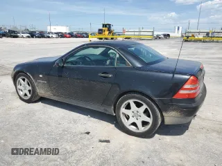 2000 Mercedes-Benz SLK 230 Kompressor with VIN WDBKK47F0YF166062, listed as a Copart auction lot 54318895 with 98,097 mi miles and Clean title. Bid and sale history available at DreamBid. Image 2.