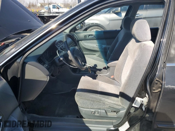 1996 Honda Accord EX with VIN 1HGCD5657TA159695, listed as a Copart auction lot 46241935 with 87,847 mi miles and Salvage Title. Bid and sale history available at DreamBid. Image 7.