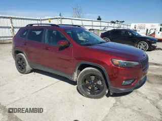 2019 Jeep Cherokee Altitude with VIN 1C4PJMLN4KD334814, listed as a Copart auction lot 47432485 with 105,536 mi miles and Salvage Title. Bid and sale history available at DreamBid. Image 4.