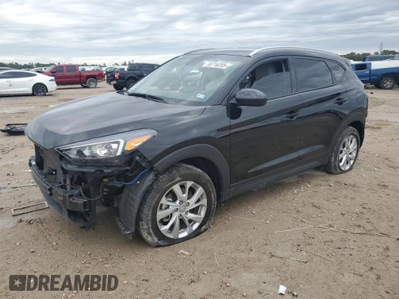 2021 Hyundai Tucson Value with VIN KM8J33A40MU297201, listed as a Copart auction lot 50716205 with 35,771 mi miles and Salvage Title. Bid and sale history available at DreamBid. Image 1.