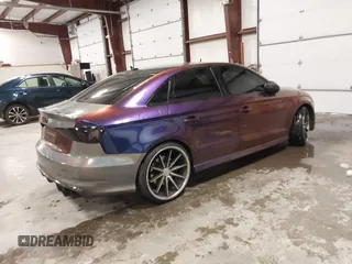 2016 Audi S3 Premium Plus with VIN WAUB1GFF8G1085388, listed as a IAAI auction lot 41295697 with 59,021 mi miles. Bid and sale history available at carsss.com. Image 4.