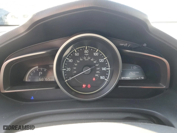 2017 Mazda Mazda3 4-Door Touring with VIN JM1BN1V73H1118829, listed as a Copart auction lot 70187134 with 68,765 mi miles and Salvage Title. Bid and sale history available at carsss.com. Image 9.