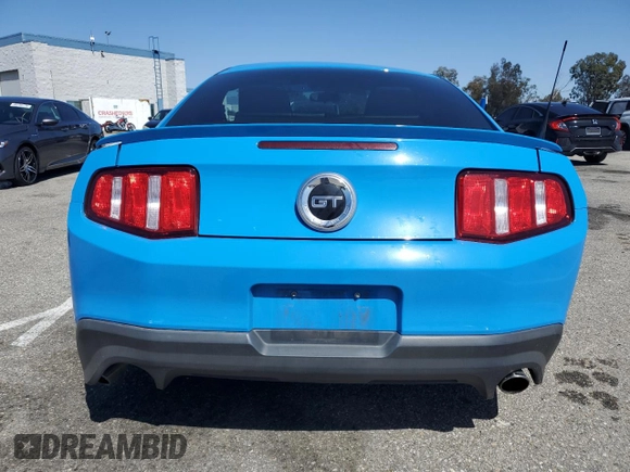 2011 Ford Mustang GT with VIN 1ZVBP8CF3B5163229, listed as a Copart auction lot 49504775 with 87,616 mi miles and Salvage Title. Bid and sale history available at carsss.com. Image 6.