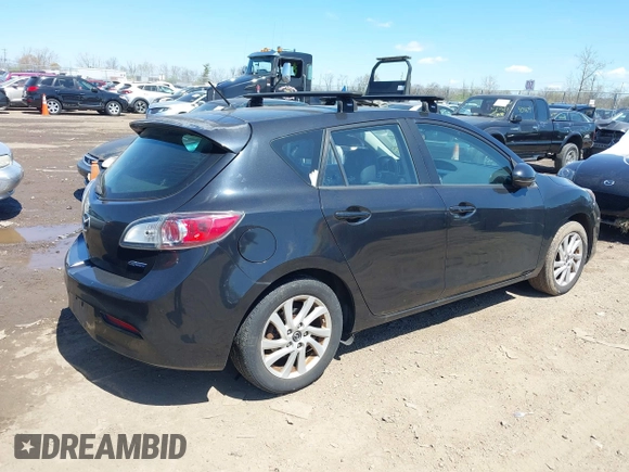 2013 Mazda 3 i Grand Touring with VIN JM1BL1M78D1818010, listed as a IAAI auction lot 42060056 with 139,157 mi miles and . Bid and sale history available at DreamBid. Image 4.
